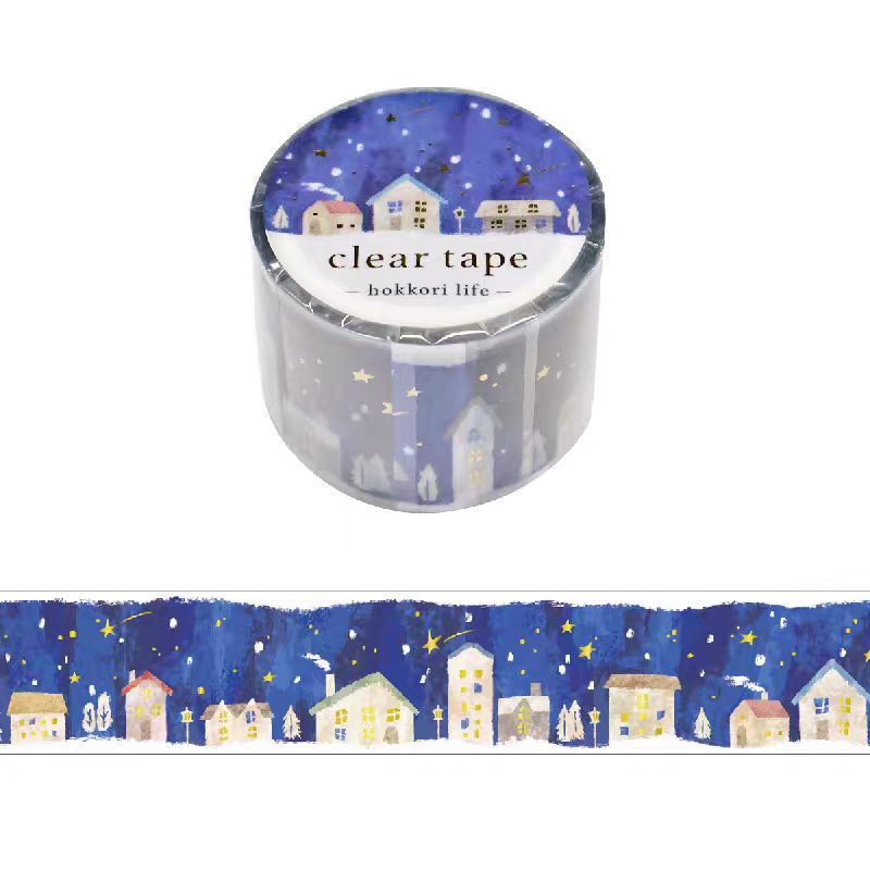 Journal Matte PET tape (3cm*3m/roll) Christmas