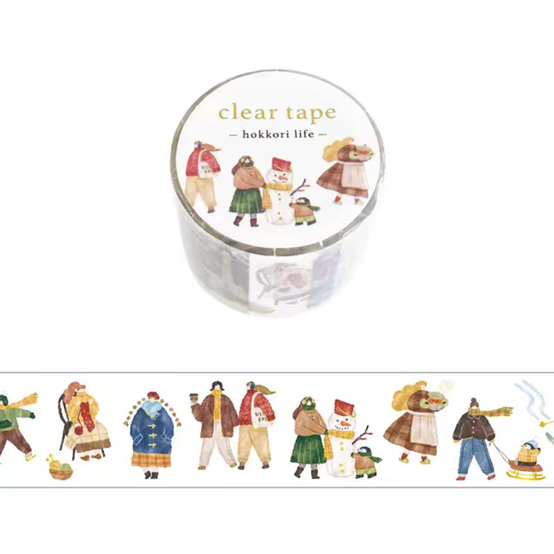 Journal Matte PET tape (3cm*3m/roll) Christmas