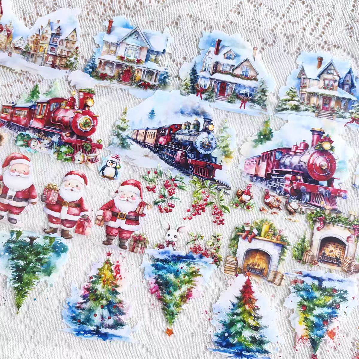 Journal PET tape (Length：66cm-100cm) Christmas