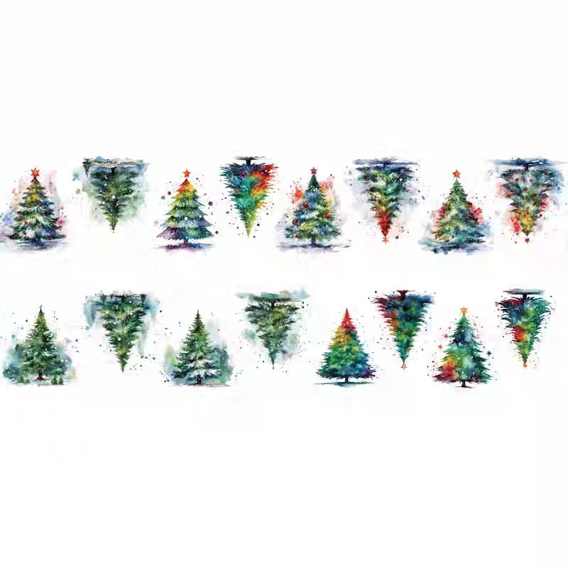Journal PET tape (Length：66cm-100cm) Christmas