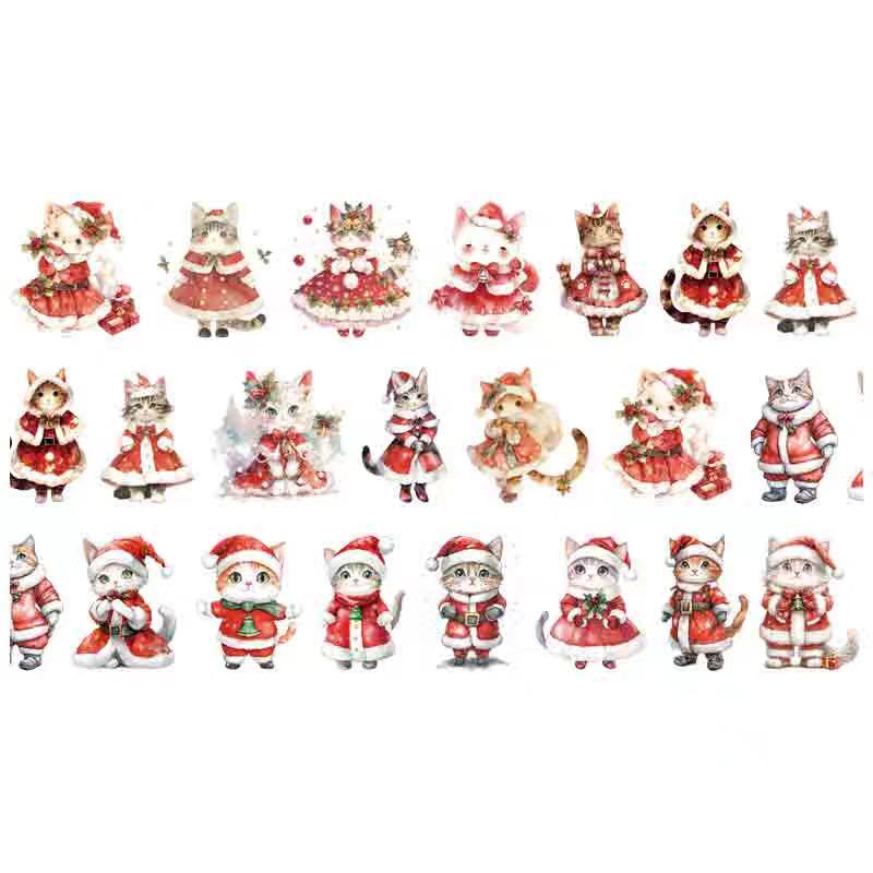 Journal PET tape (Length：66cm-100cm) Christmas