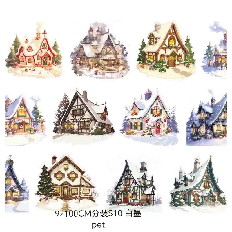 Journal PET tape (Length：66cm-100cm) Christmas