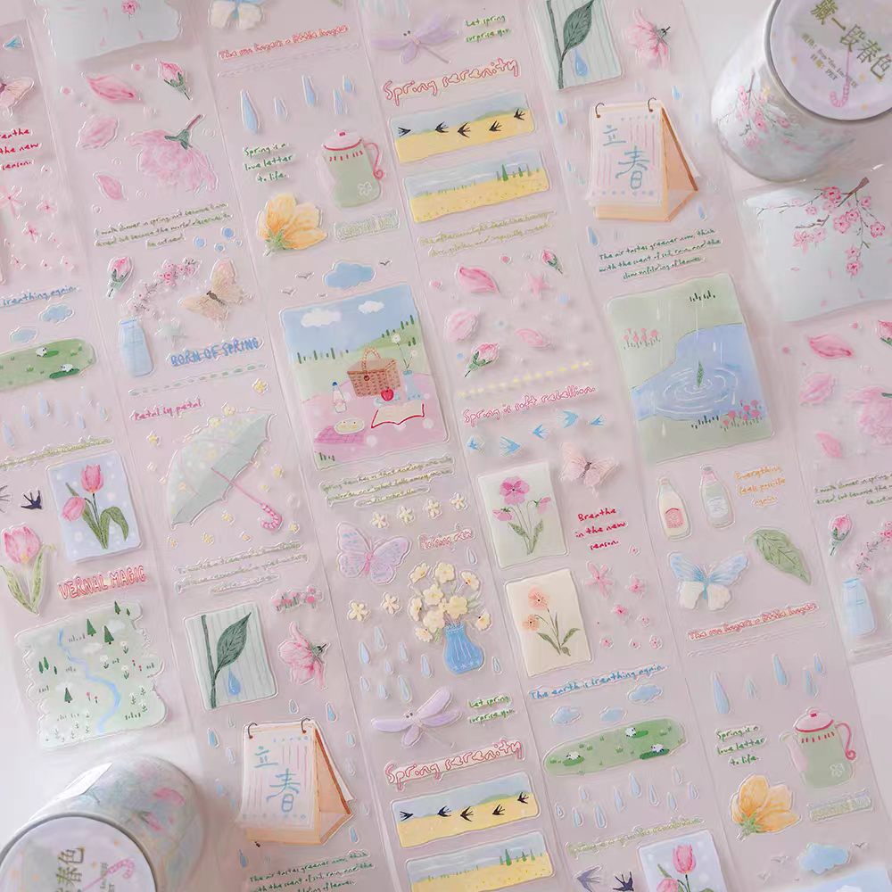 Journal PET tape (four seasons) 5m/roll