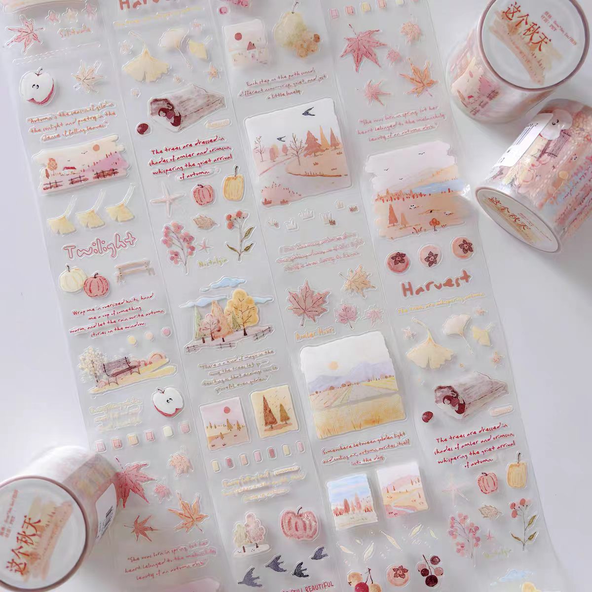 Journal PET tape (four seasons) 5m/roll