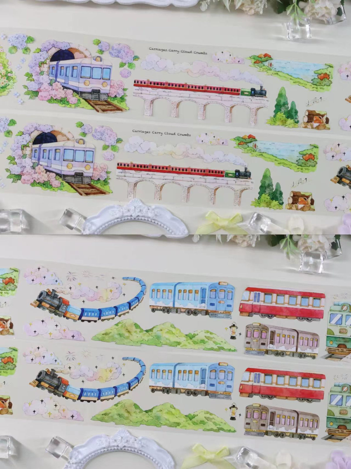 Journal landscape PET tape (10m/roll)