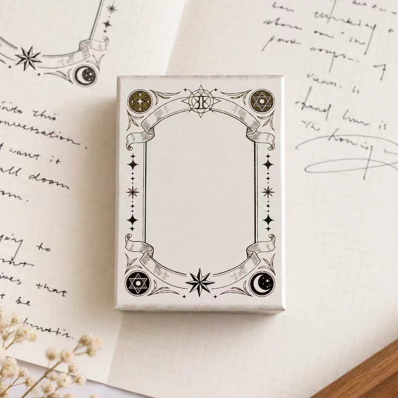 Wooden stamp (Vintage-style constellations)