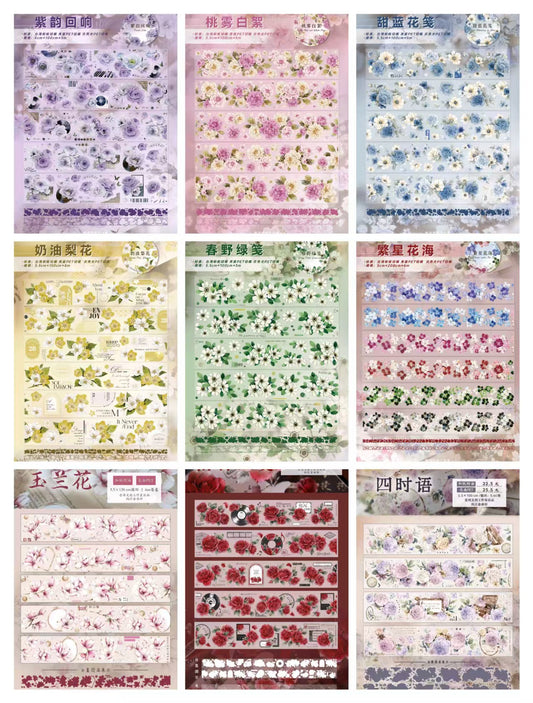 Limited-Time Promotion--Journal PET tape (5/6m/roll) Yier