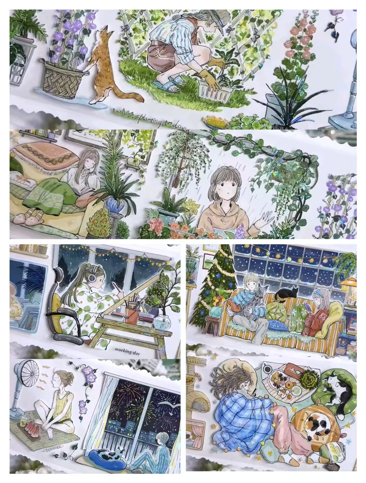 Journal PET tape (5m/roll)