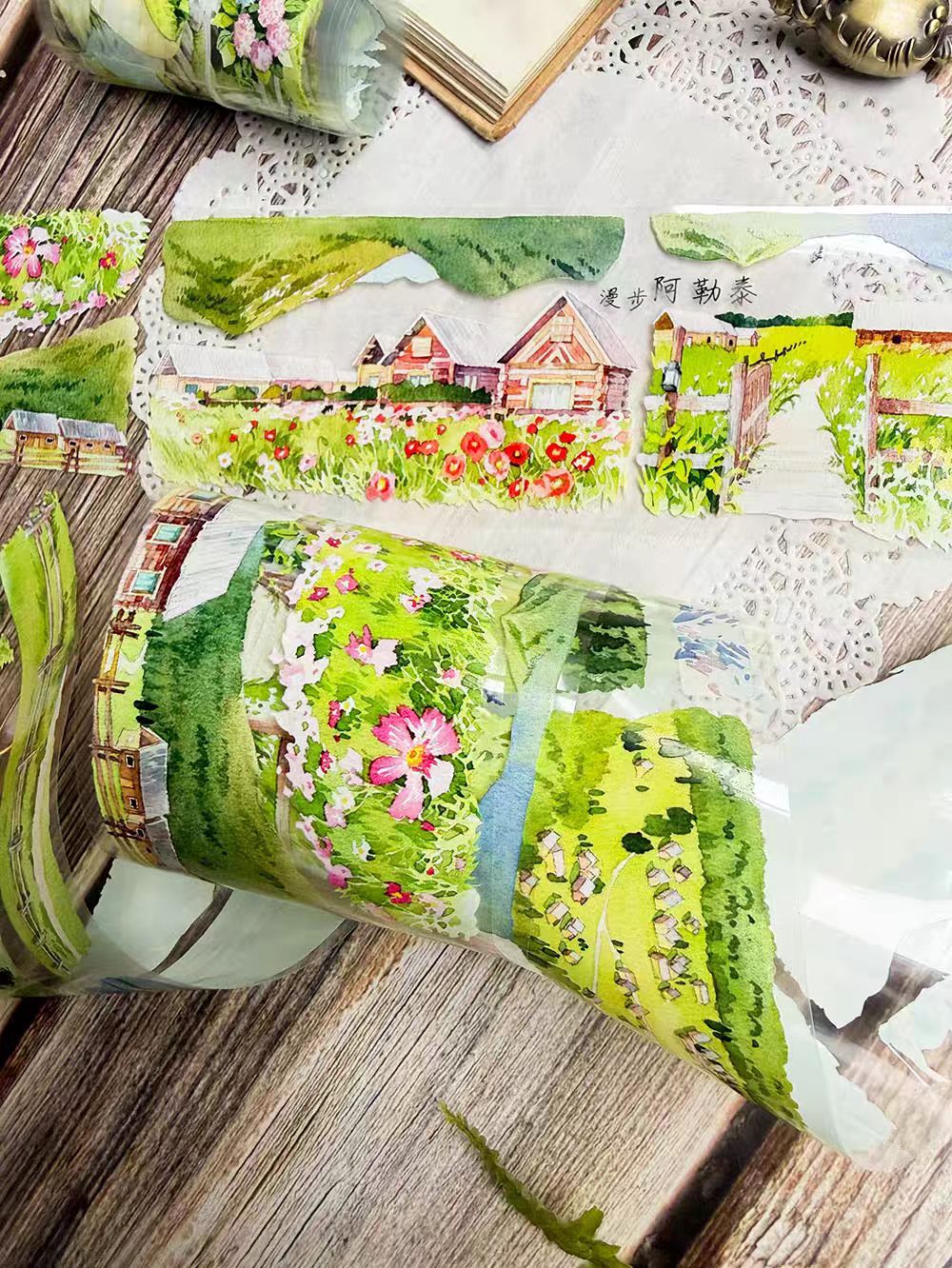 Journal landscape PET tape (5m/roll)