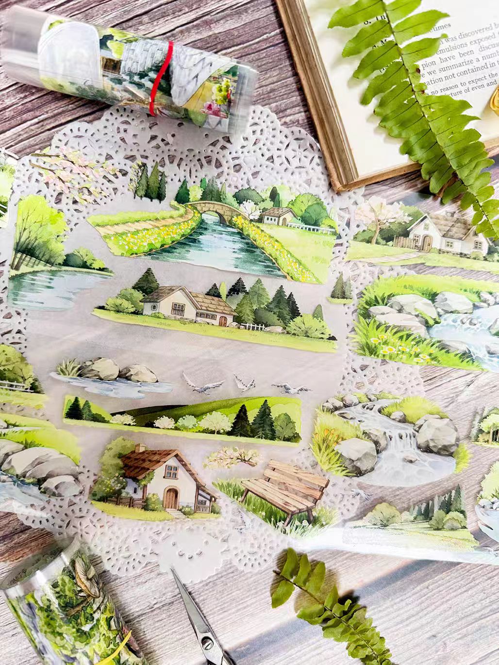 Journal landscape PET tape (5m/roll)