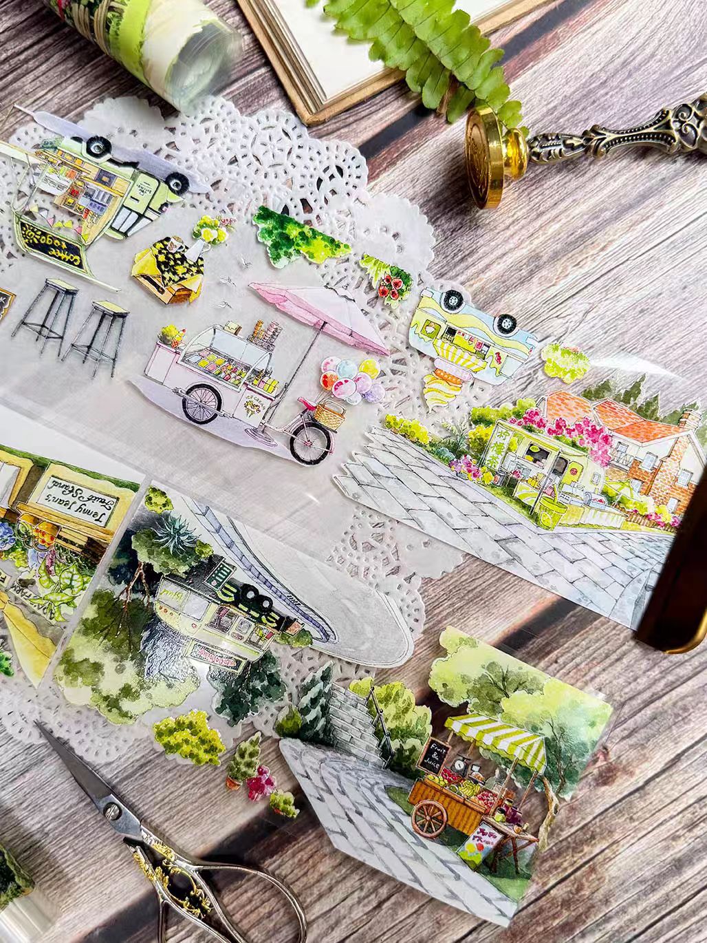 Journal landscape PET tape (5m/roll)