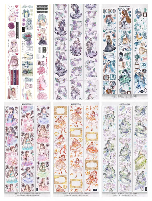 Journal Character PET tape (10m/roll)