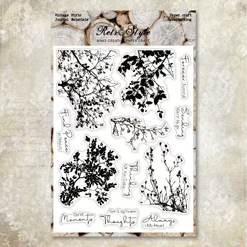 Clear silicone stamps