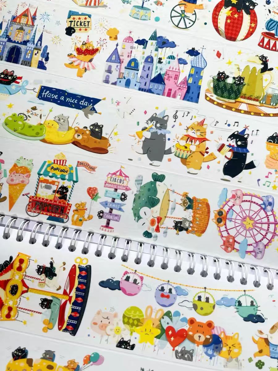 Journal cute pre-cut tape (5m/roll)