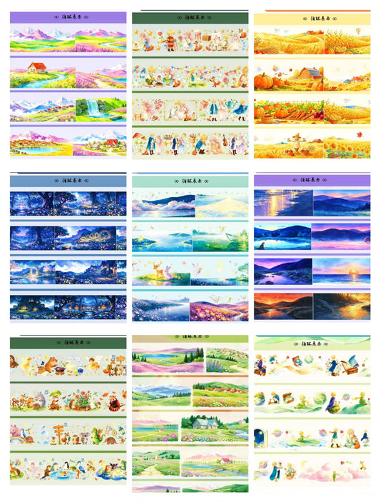 Journal landscape PET tape (5m/roll)