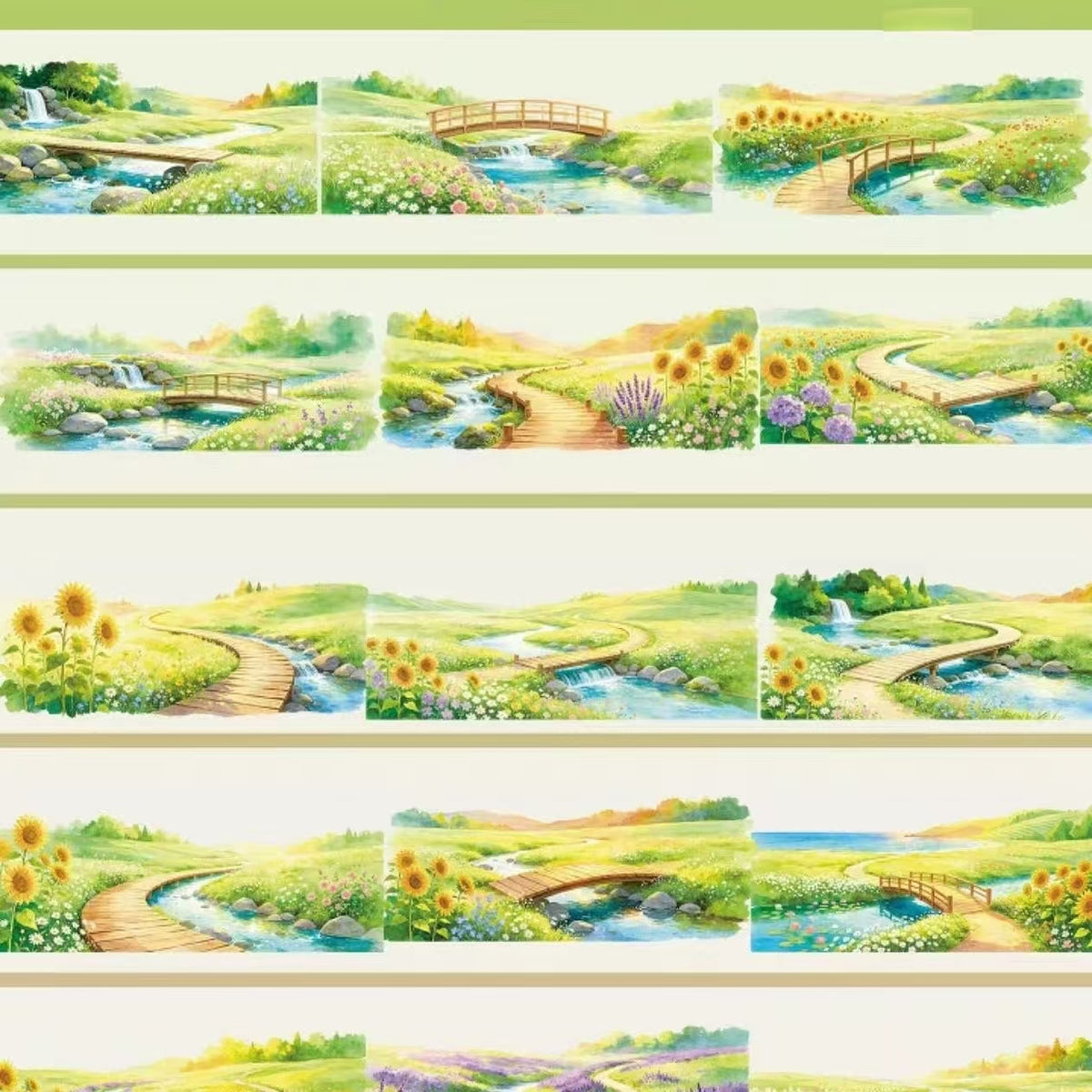 Journal landscape PET tape (5m/roll)