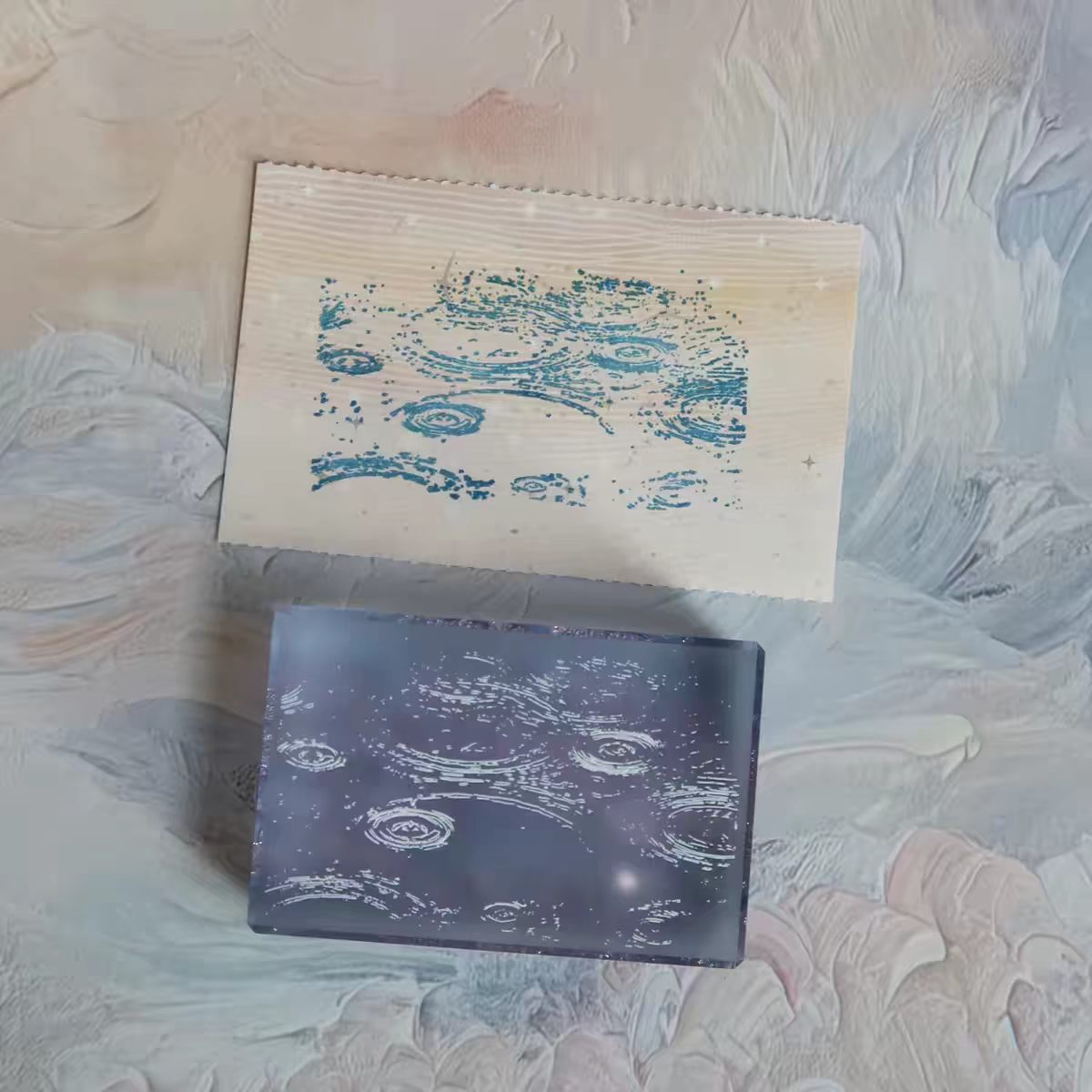 Acrylic stamp