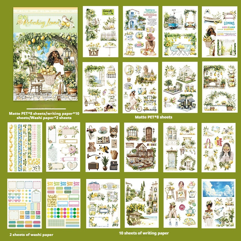Journal sticker books