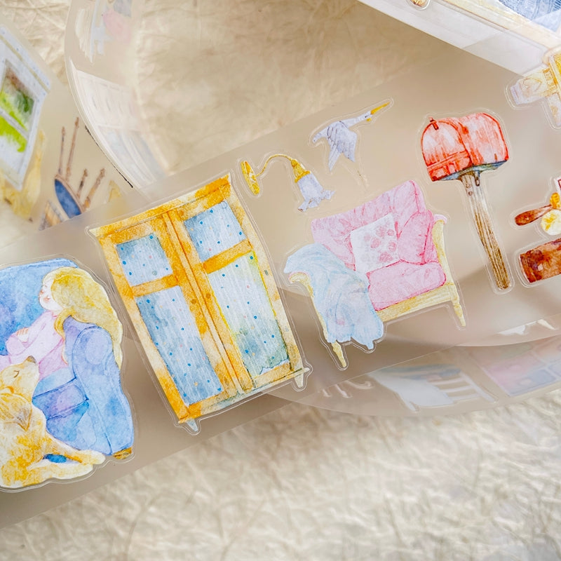 Journal pre-cut tape (5.5cm*5m/roll) Dingding