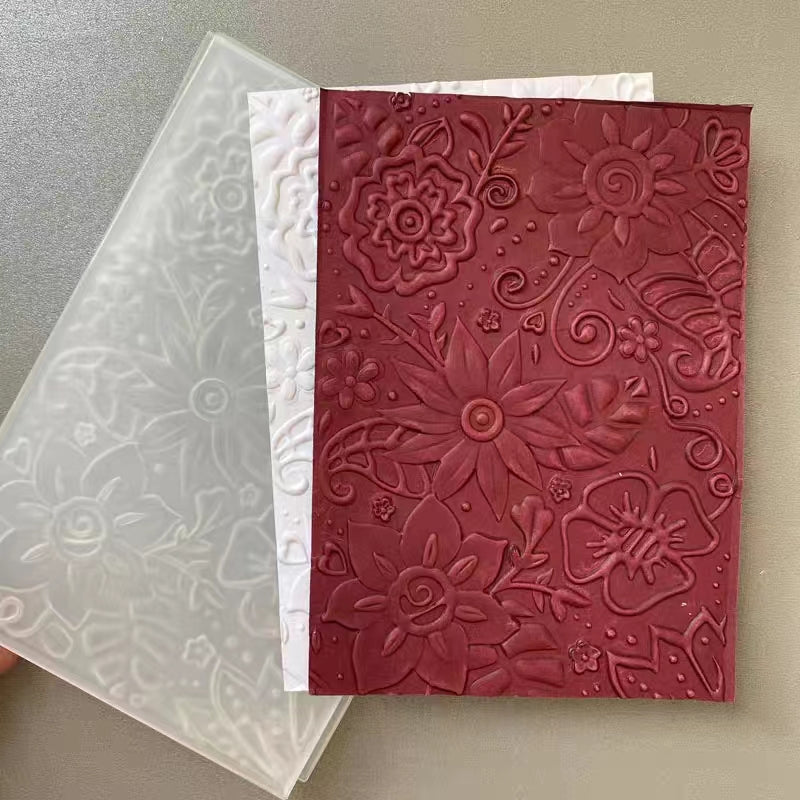 scrapbook DIY embossing folders