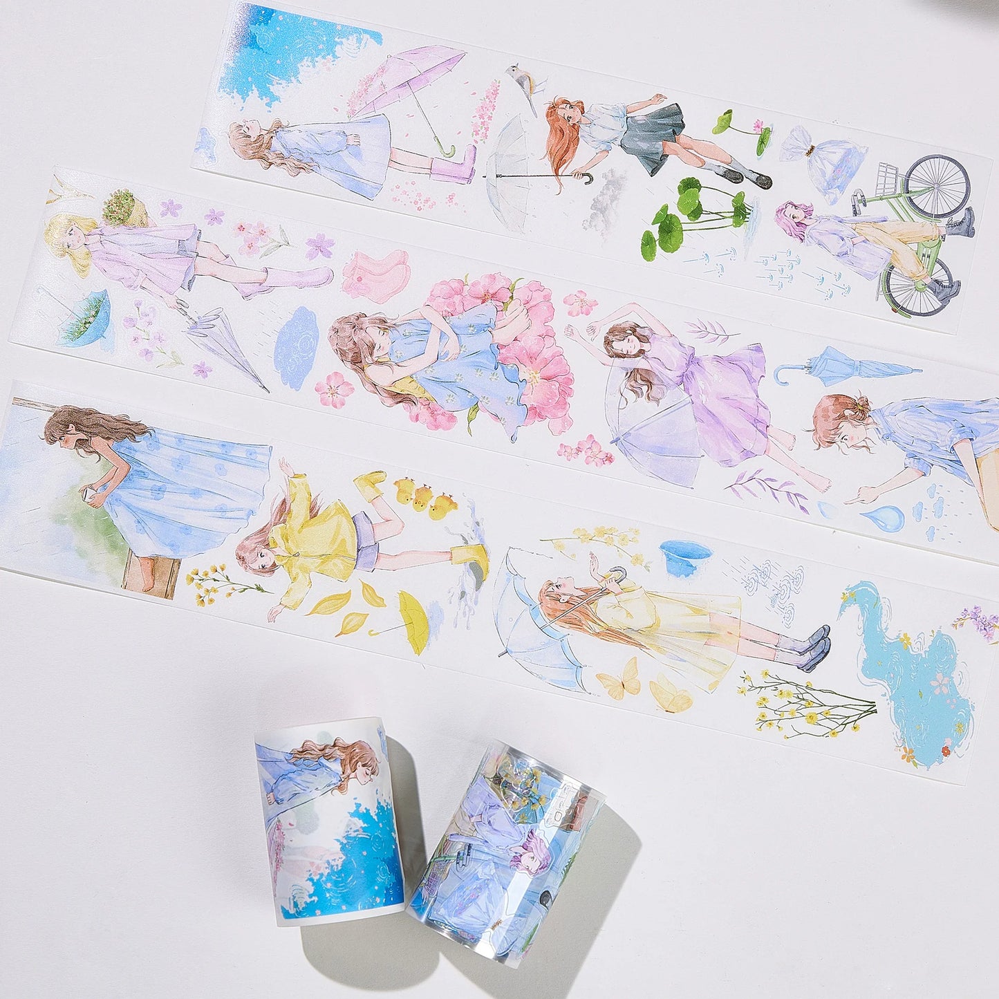 Journal Pre-cut tape (Morning Dew Bundle) 65mm×5m