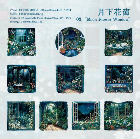 Journal sticker packs (Window side story)