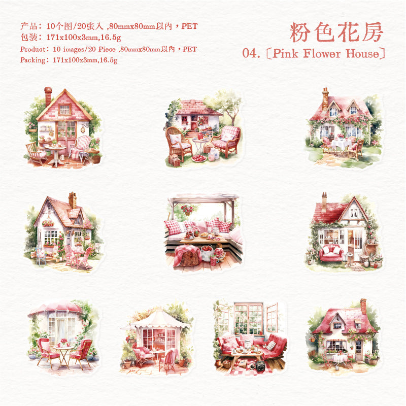 Journal sticker packs (Daily life at home)