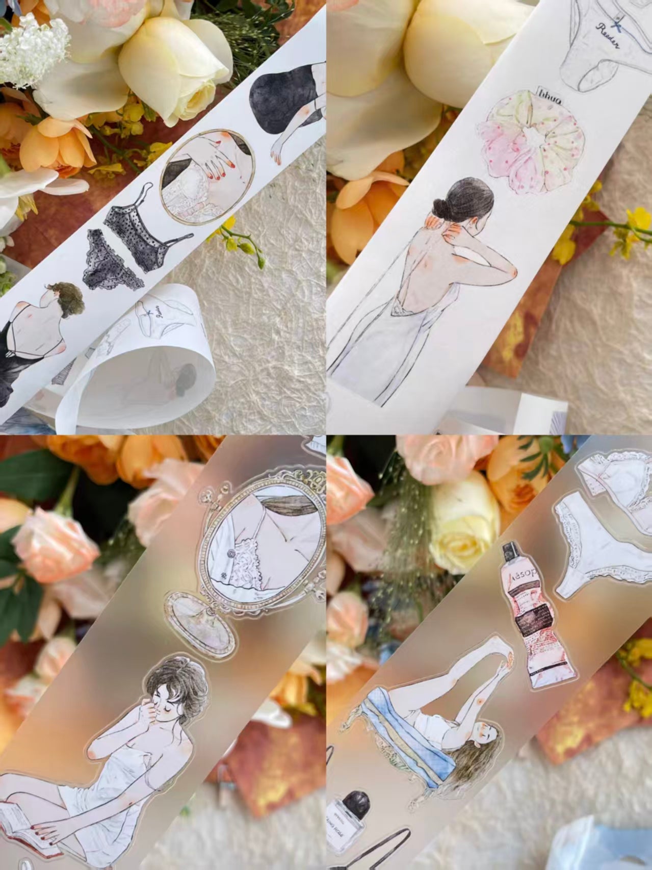 DingDing Journal pre-cut tapes (10m/roll)