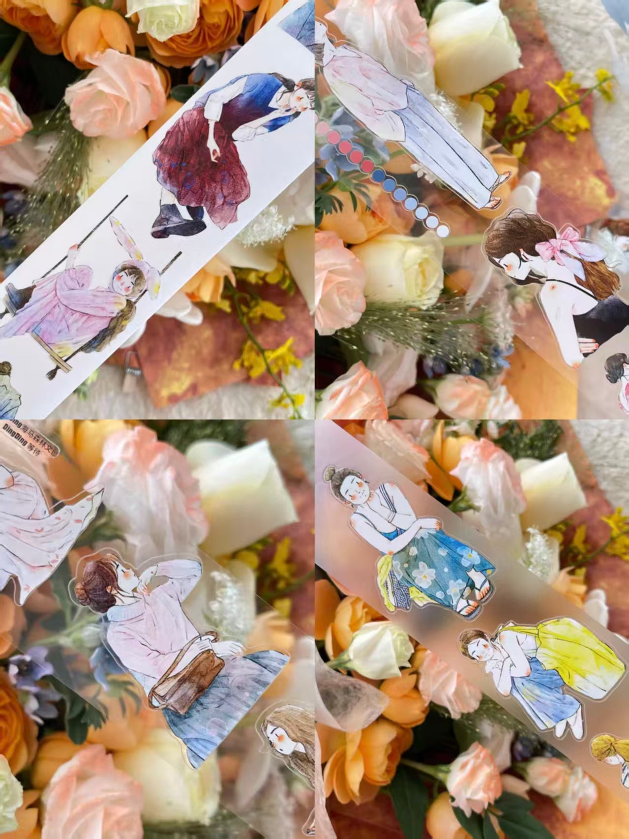 DingDing Journal pre-cut tapes (10m/roll)