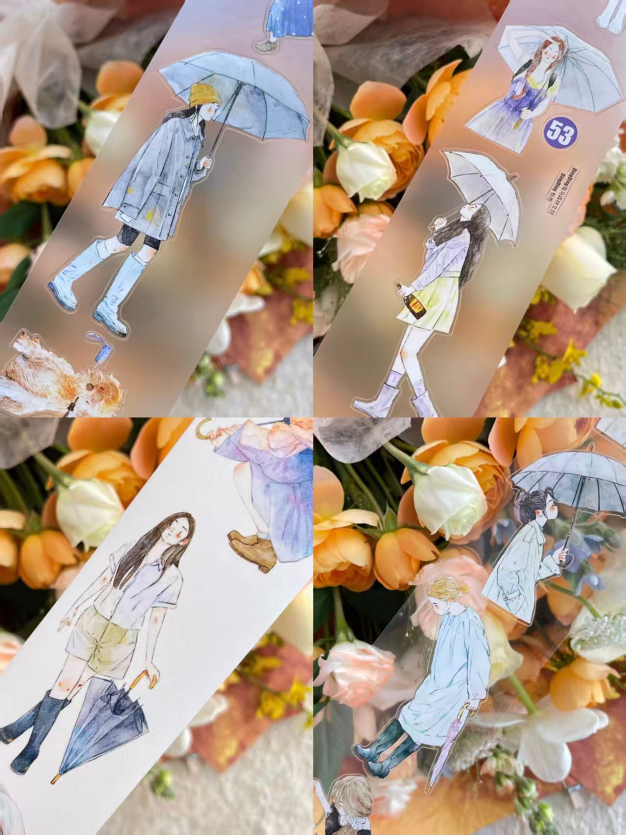 DingDing Journal pre-cut tapes (10m/roll)