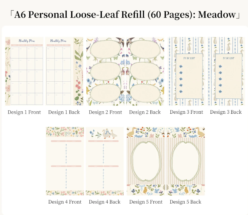 WT A6 Loose-Leaf Journal