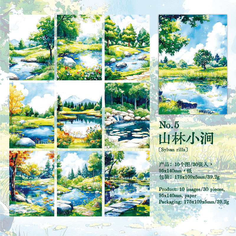 Journal paper packs (Landscape)