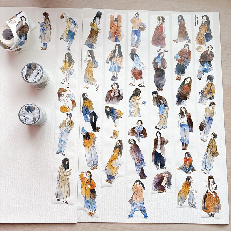DingDing Journal pre-cut tapes (5/10m/roll)