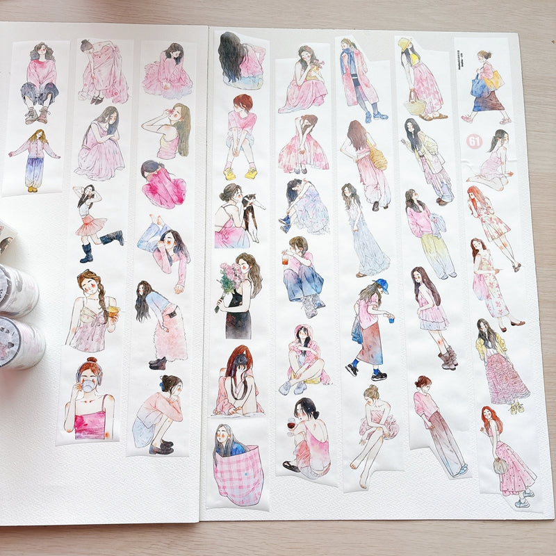 DingDing Journal pre-cut tapes (5/10m/roll)