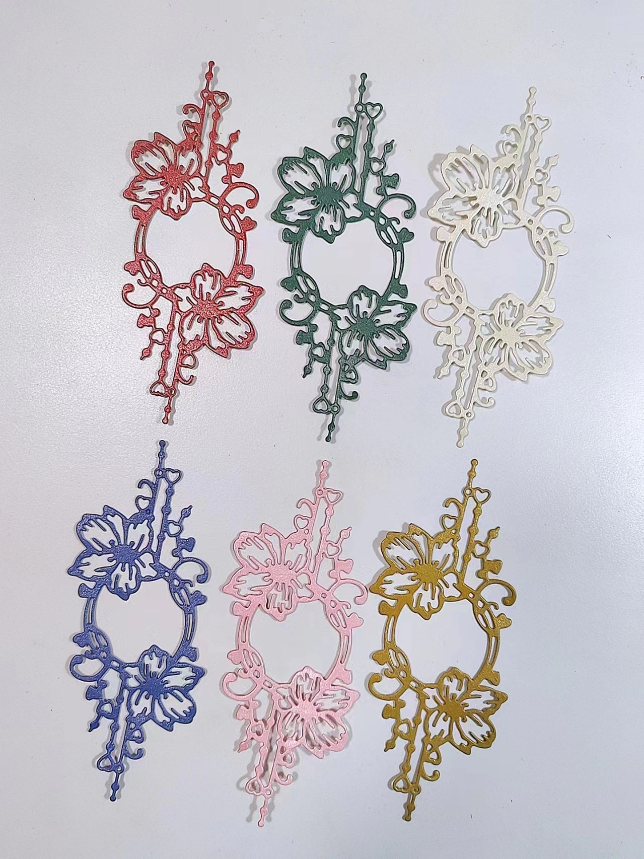 Die cutting journal materials papers