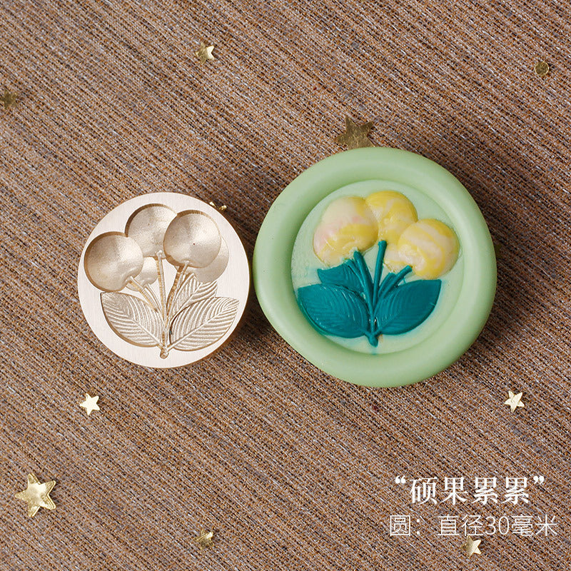 Embossed wax Seal Head