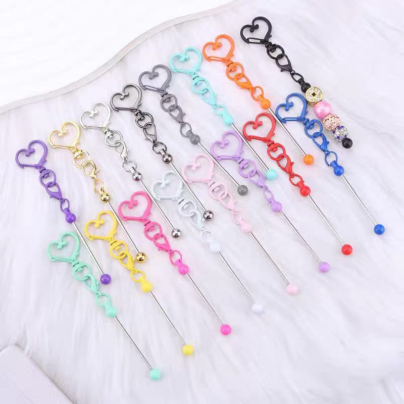Beadable Key Rings （50PCS/pack）