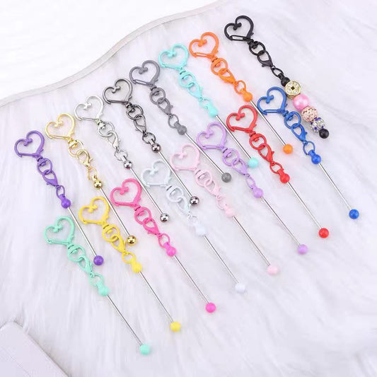 Beadable Key Rings （50PCS/pack）