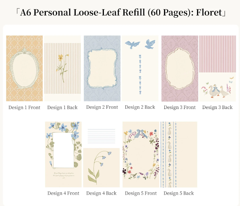 WT A6 Loose-Leaf Journal