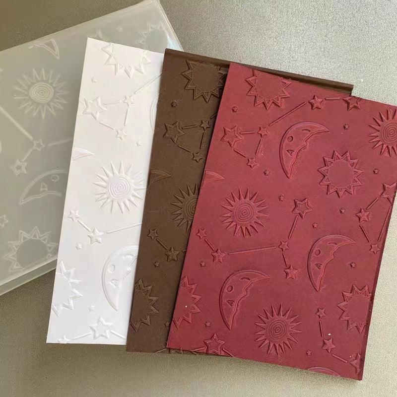scrapbook DIY embossing folders