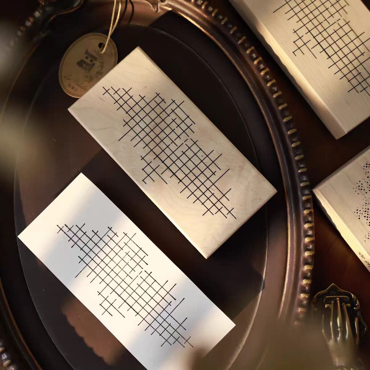 Wooden stamps（6.5*12.5cm)