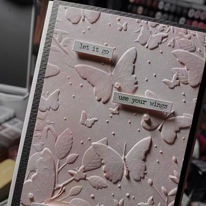 scrapbook DIY embossing folders