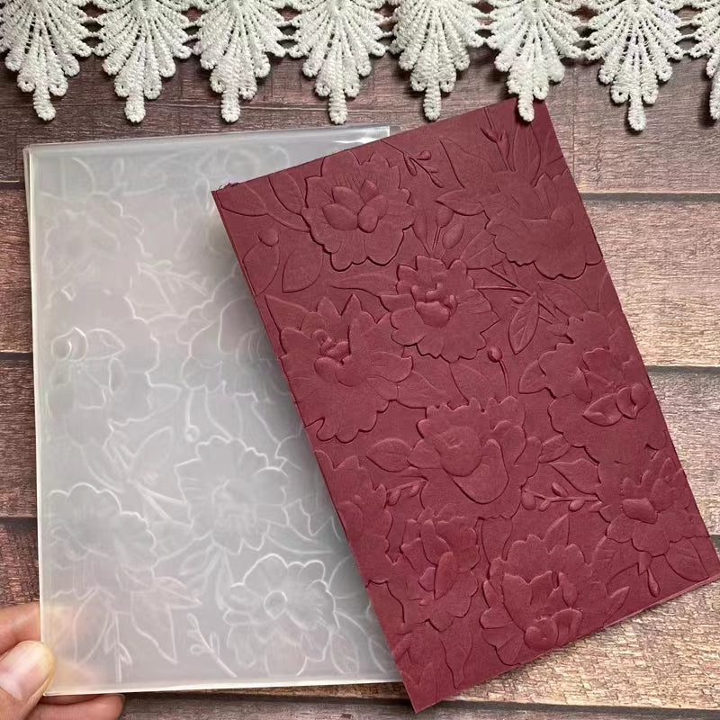 scrapbook DIY embossing folders
