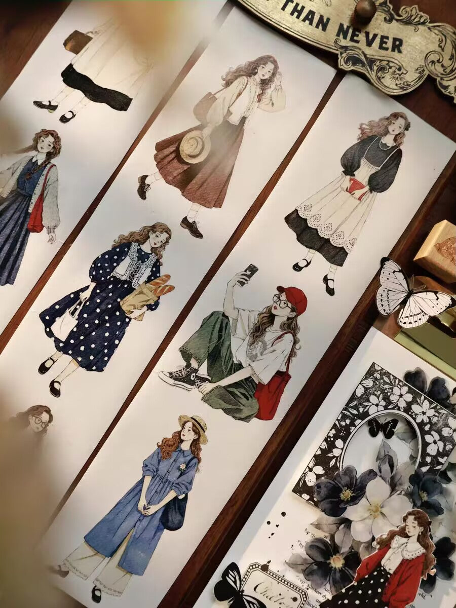 Journal pre-cut tape (character) 5.5cm*6m/roll