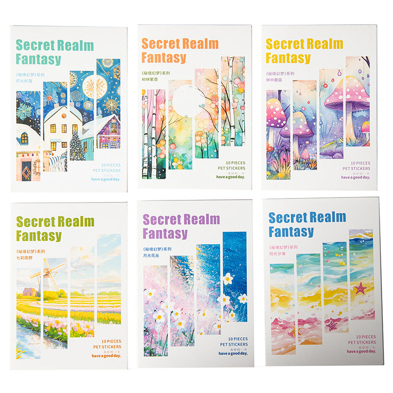 Journal PET sticker packs