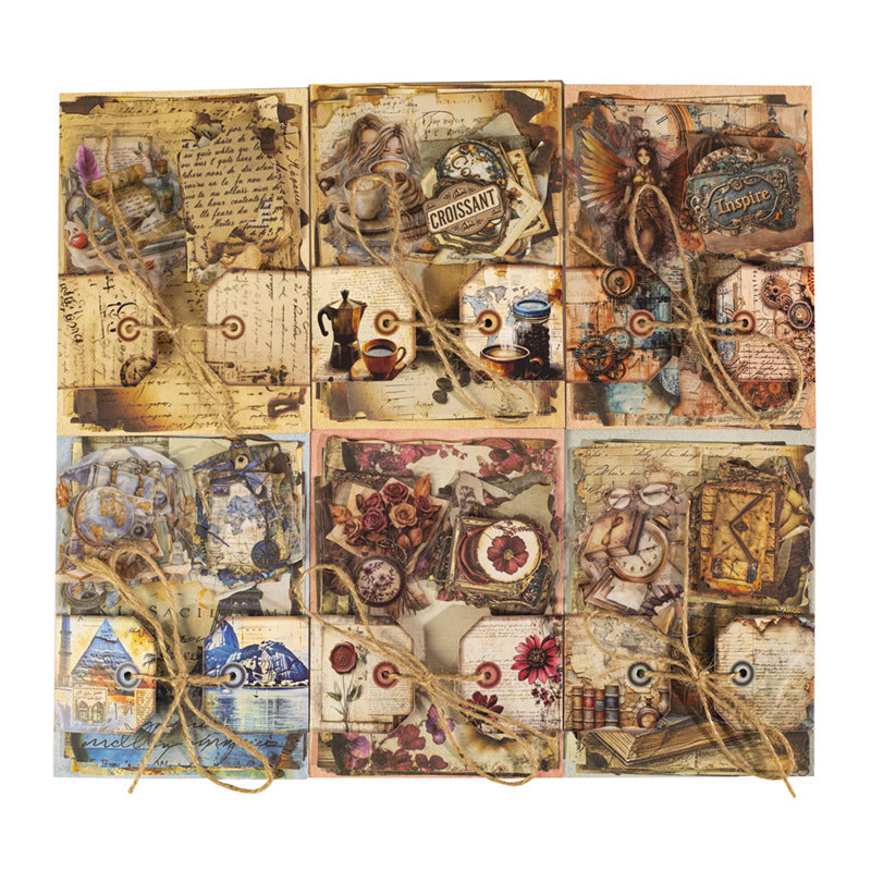 Journal retro material packs