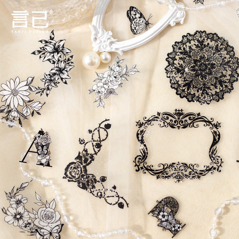 Journal sticker packs (Lace)
