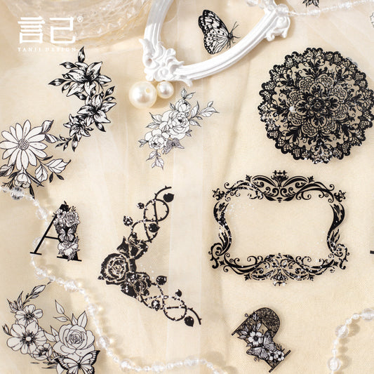 Journal sticker packs (Lace)