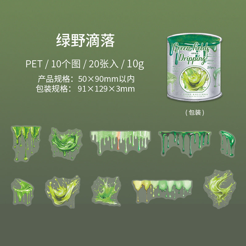 Journal sticker packs (Pigment Series）