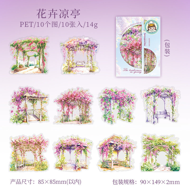 Journal sticker packs (Window view)